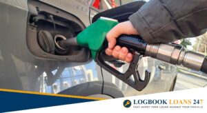 Filling up fuel in car